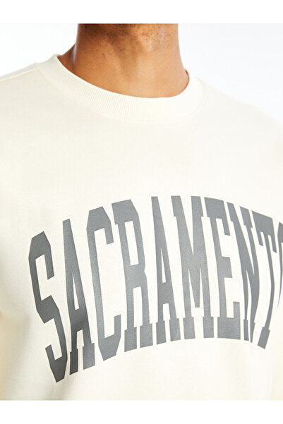 LC Waikiki Ανδρικό φούτερ με μακρυμάνικη λαιμόκοψη