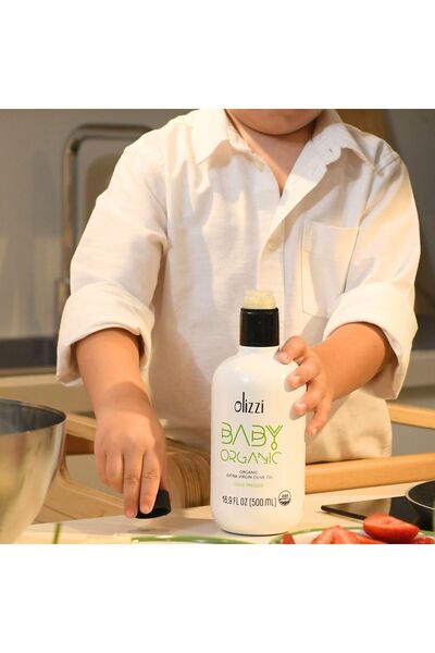 Olizzi Baby Organik Natürel Sızma Soğuk Sıkım Zeytinyağı 500 ML x 2 Adet