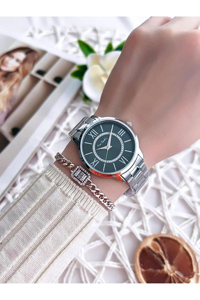 Pierre Cardin Women's Watch with 3 Atm Water Resistant Steel Bands - Bpr. 800202 F02