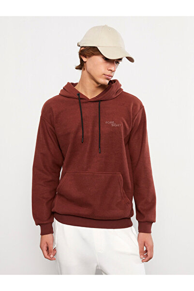 LC Waikiki Ανδρικό φούτερ με κουκούλα - μακρυμάνικο και στάμπα