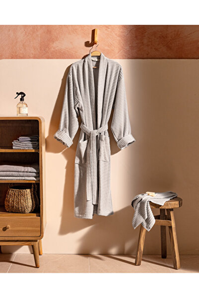 Madame Coco Набір халатів Carla Kimono Unisex 100 бавовняний халат