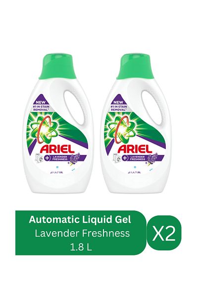 Ariel Automatic Liquid Gel with a Touch of Downy Freshness Lavender Freshness1.8 L X2