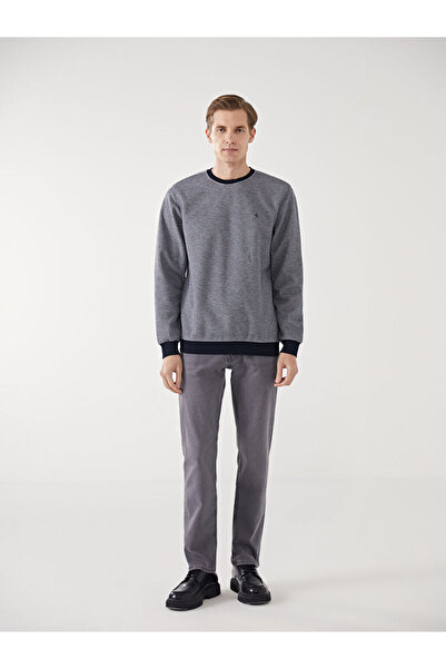 LC Waikiki Чоловічий світшот з довгими рукавами з горловиною екіпажу