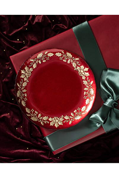 Madame Coco Farfurie Albero - 28 cm - Roșu