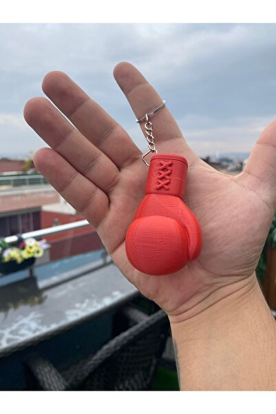 Goplast Premium Kırmızı Boks Eldiveni Anahtarlık, Hediyelik Anahtarlık, Kickb...