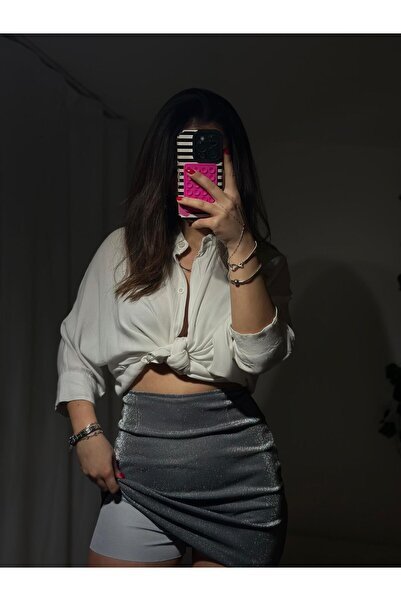 eBaa fashıon SİMLİ İÇİ ŞORTLU ETEK