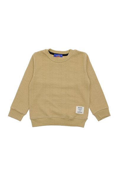 Atabay Kids ATABAY KİDS 123-01-25 ΜΠΛΟΥΖΑ ΑΓΟΡΙΚΟΥ ΥΦΑΣΜΑΤΟΣ ΜΠΟΥΡΟΥΜΕΝΟΥ 5/12 ΕΤΩΝ