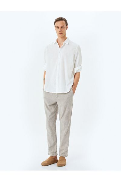 Koton white Classic Shirt