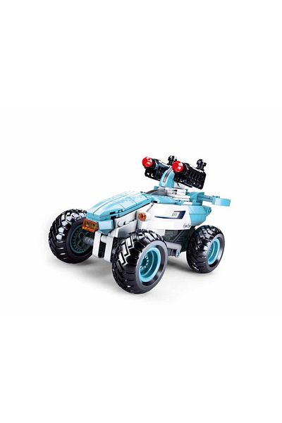 Sluban Power Bricks Series, Ice Rover Racing Car Building Set 268 Pieces, with Remote Conrtol