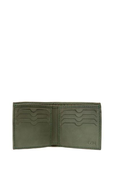 GÖN Akken Green Soft Leather Men's Wallet 63 Akken