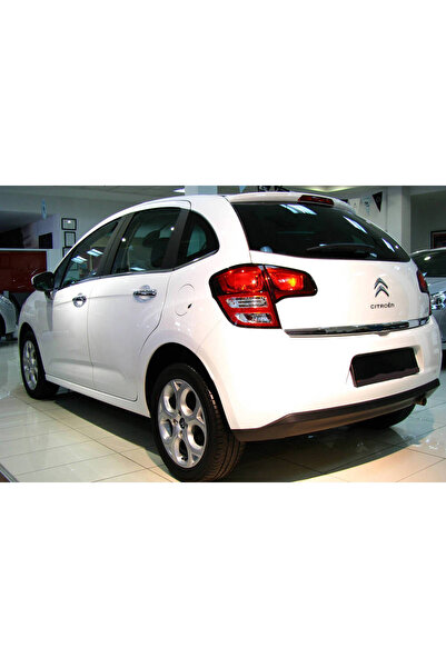 Omsa Citroen C3 Krom Bagaj Alt Çıta 2009-2016 Arası