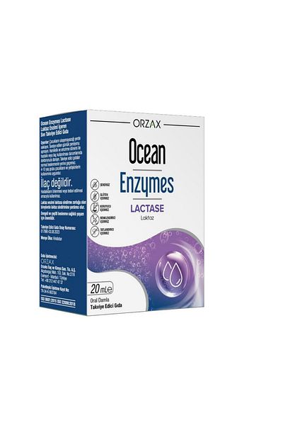 Ocean Enzymes Lactase Drops 20 ml 8697595873564