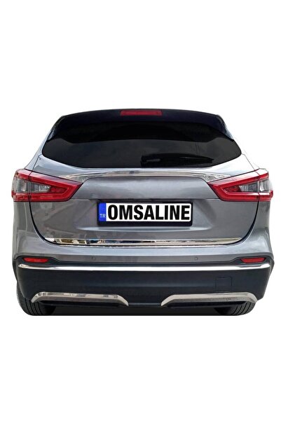 Omsa Nissan Qashqai Krom Arka Tampon Çıtası 2014 Ve Sonrası