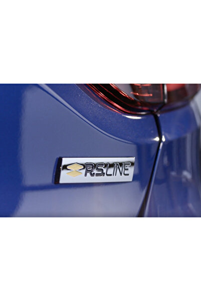 Omsa Renault Clio 5 RS-Line Krom Bagaj Kapağı Logosu ABS 2019 ve Sonrası