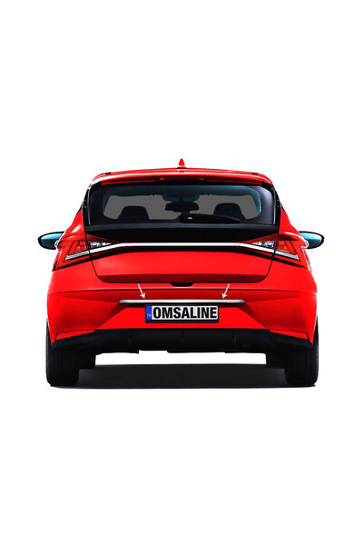 Omsa Hyundai I20 Krom Bagaj Çıtası Plaka Üstü 2020 Ve Sonrası