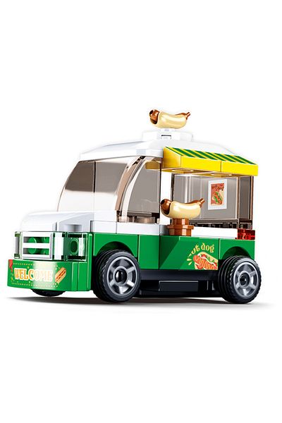 Sluban Power Bricks Series - Hotdog Car Building Blocks 54 PCS