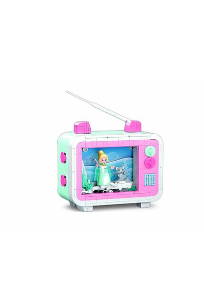 Sluban Mini HandCraft Series - Frozen Princess's TV Building Blocks 400 PCS