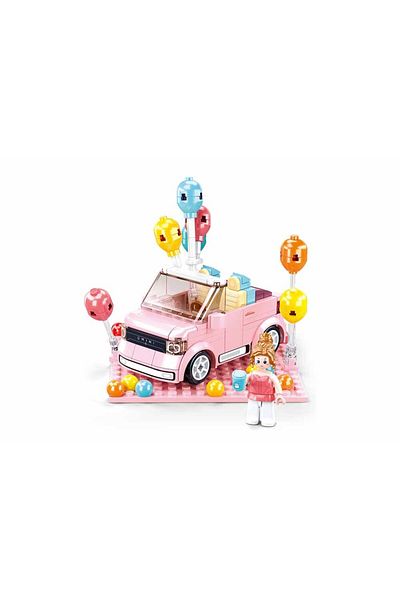 Sluban Mini HandCraft Series - MiniQ Open-topped Car Building Blocks 245 PCS