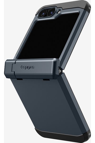 Spigen Galaxy Z Flip 6 Tough Armor Pro Metal Slate - Acs08292