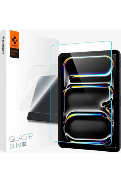 Spigen iPad Pro 11" (2024) Cam Ekran Koruyucu GLAS.tR Slim HD - AGL07787