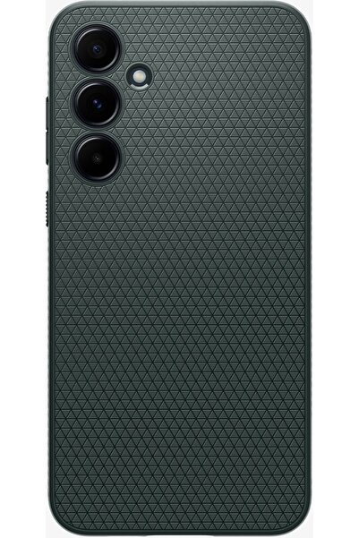 Spigen Galaxy A55 Kılıf Liquid Air Abyss Green - ACS07527