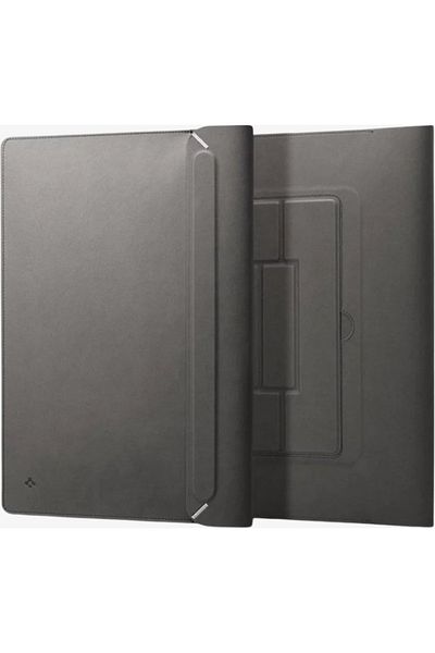 Spigen حقيبة حمل ماك بوك مقاس 16 بوصة - كم فالنتينوس رمادي، حقيبة كمبيوتر محمول للكمبيوتر المحمول - AFA06418