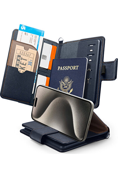 Spigen Caseology Nano Pop Stand + Passport Wallet