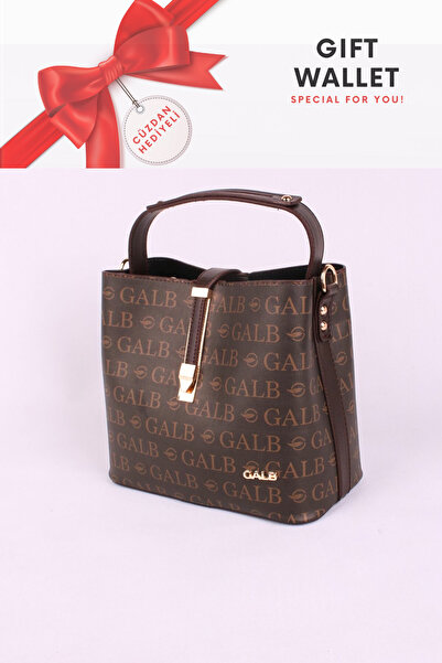 GALB LEATHER Geantă de umăr pentru femei New Season Trend 4 compartimente Cur...