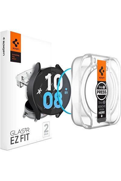 Spigen Galaxy Watch 6 (40mm) Cam Ekran Koruyucu Kolay Kurulum GLAS.tR EZ Fit ...