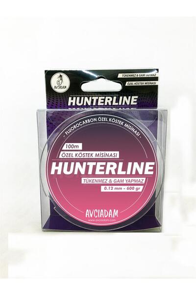 Avcıadam Hunterlıne 0,12mm - 600gr 100m Fluorocarbon Köstek Misinası