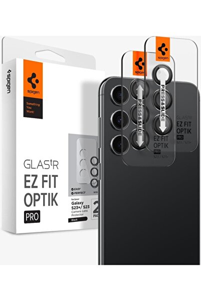 Spigen Galaxy S23 Plus/S23 Kamera Lens Camı Koruyucu Kolay K. GLAS.tR EZ Fit ...