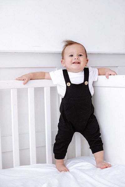 Lilabio Black Salopet - 100% Cotton