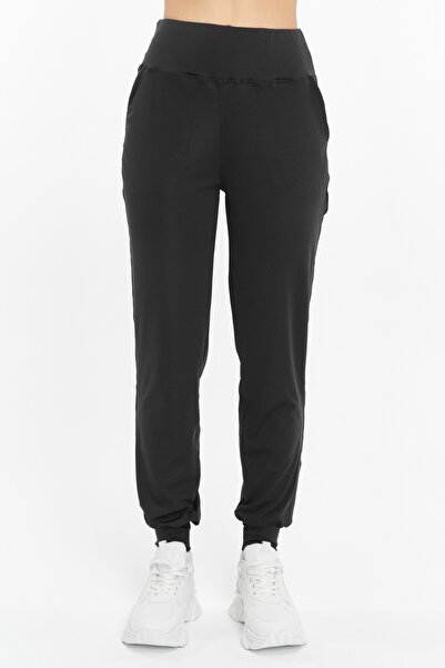 Grenj Fashion Comfortable Fit Knitted Sports Sweatpants with Diver Fabric Leg Elastic