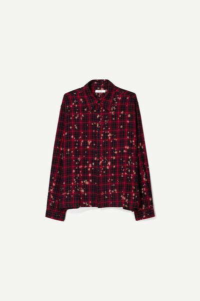 Bershka Long sleeve boxy fit shirt