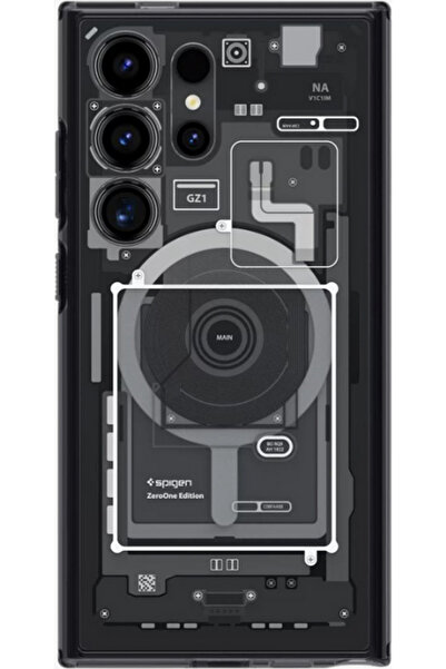 Spigen Galaxy S24 Ultra - Onetap Μεταλλικό Δαχτυλίδι, Θήκη Magfit Zero One, U...