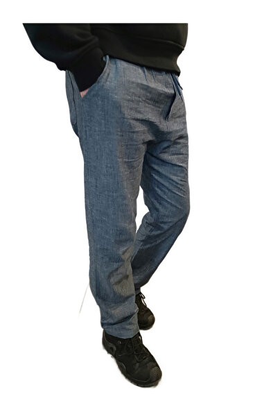 Reis Lacivert Ланцюг Liqenli Fit Штани