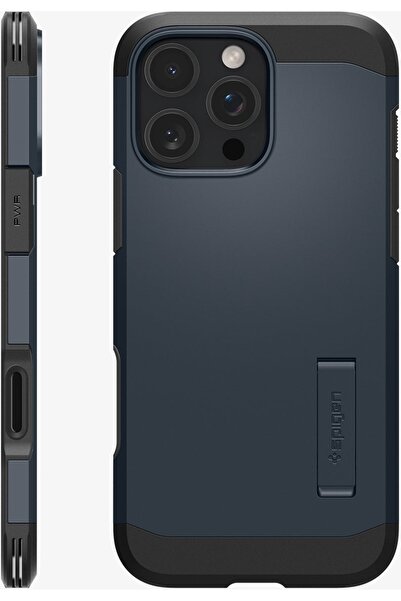 Spigen حافظة لهاتف iPhone 16 Pro Max - Tough Armor AI T مع حماية لأزرار الكام...