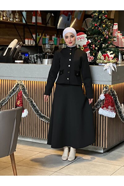 Esre Store 44129 - Costum cu fustă hijab