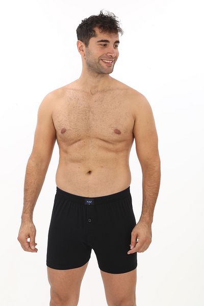 Tutku 6-Piece Men's Combed Cotton Towel Waist Boxers Mixed Color