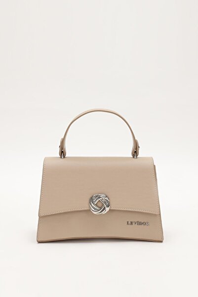 Levidor Mink Asymmetrical Handbag
