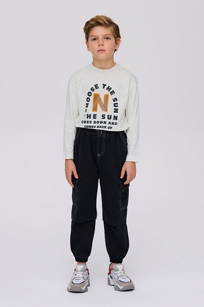 Nebbati BG Store Boys' Anthracite Trousers
