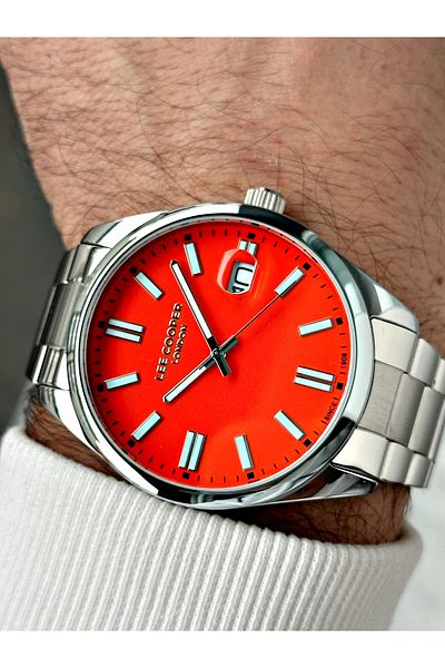 Lee Cooper men's Wristwatch - 5 Atm Waterproof, Special Design Steel Cord