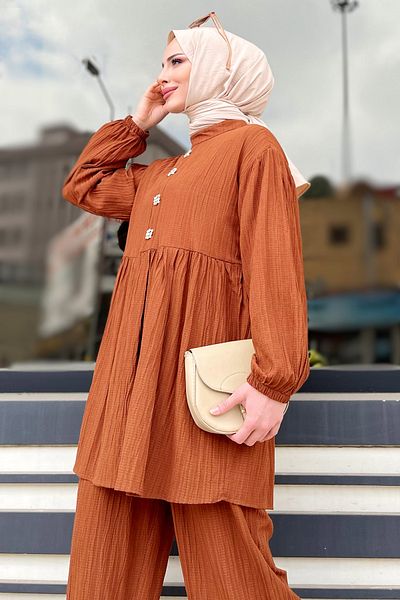 TOFİSA 11629-ORANJ tunika+nadrág