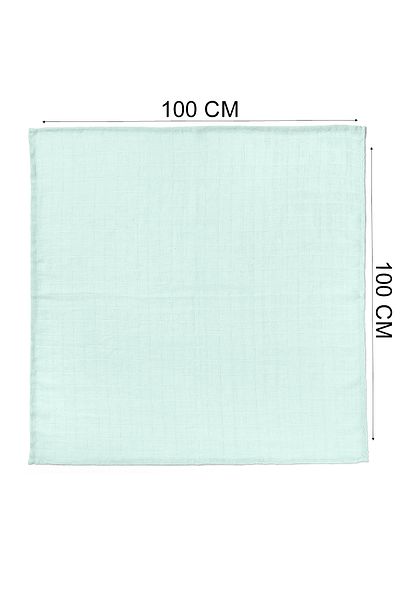 Wheeppo Multi-Purpose Muslin Baby Blanket - XXL 100X100 cm