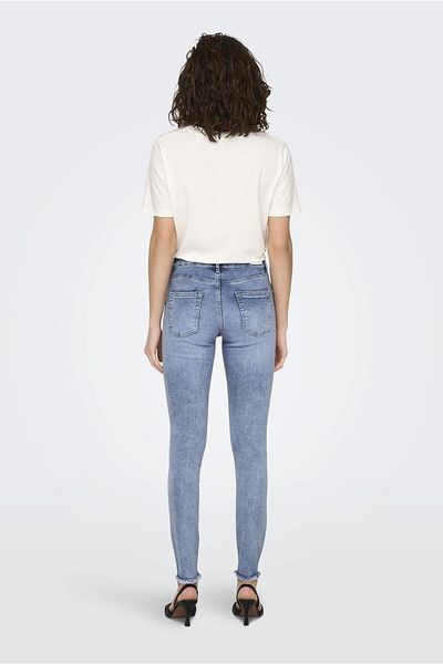 Catch Only 15263454 -22K Onlblush Mid Sk Ank Raw Dnm Rea694 Noos Women's Jeans