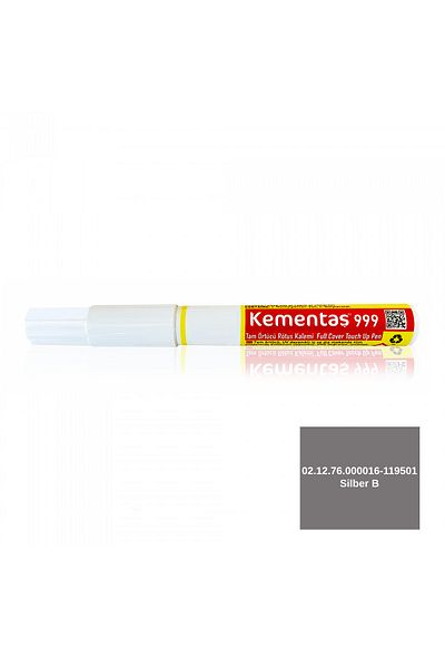 Kementaş 02.12.76.000016-119501 Silber B Full Pattern Touch Up Pen Full Cover Touch Up Pens