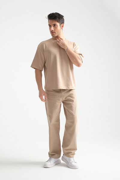 Redline Ανδρικό μπλουζάκι Plume Basic Oversize