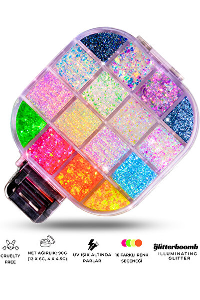 the glitter boomb - Jel glitter paleti - MAGIC BOX