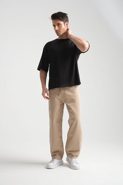Redline Ανδρικό μπλουζάκι Plume Basic Oversize