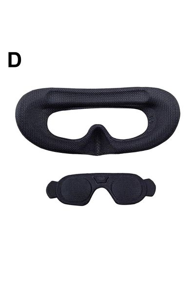 GRWIBEOU Black Eye Mask Cover For Dji Avata 2 Goggles 3 Foam Pad Sponge Eye Mask Comfortable And Light Resist